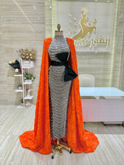 Made-to-order evening gown tailored to your preferences.